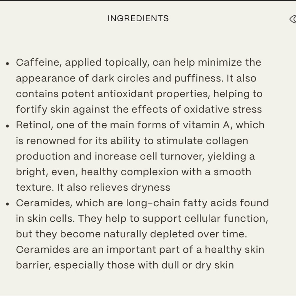 Twentynine Palms Mira Luna eye cream - Picture 4 of 5